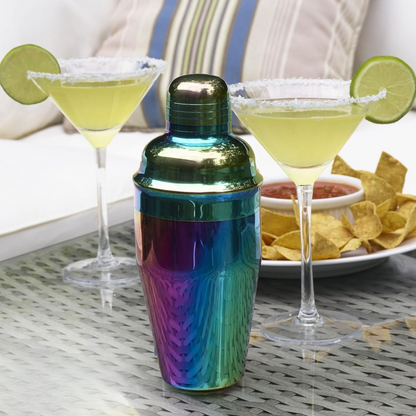 Mezclador de Cocteles Tornasol Acero Inoxidable Coctelera 550ml