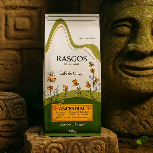 Café Colombiano Ancestral 250 g | Ombligón – San Agustín, Huila
