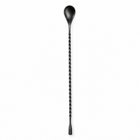 Cuchara Bar Spoon Negra 30 cm