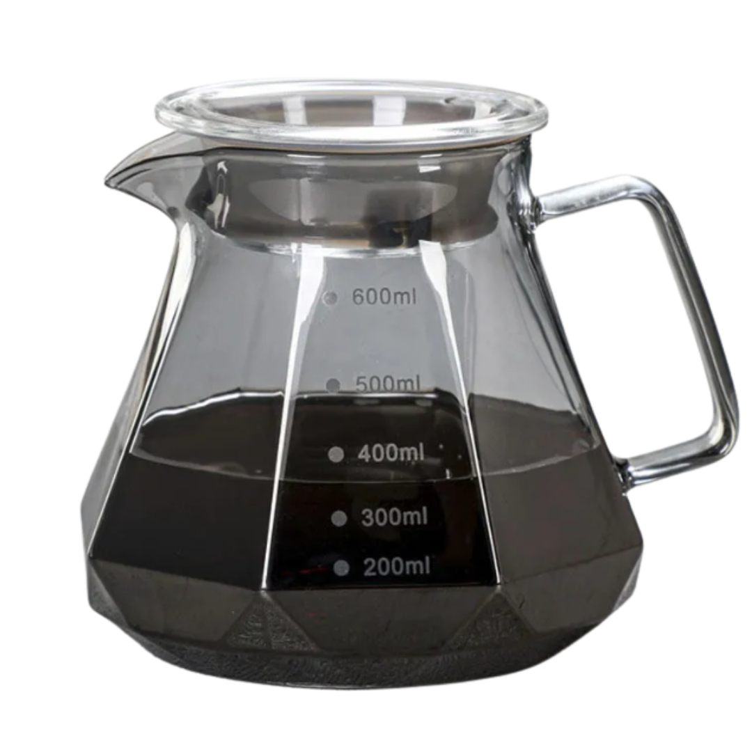 Jarra Server de Barismo Pro Diamante Humo 600ml para Métodos Filtrados