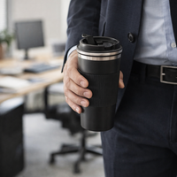 Kit Cafe Vaso Termo Prensa Francesa Viajera