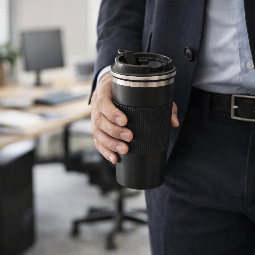 Kit Cafe Vaso Termo Prensa Francesa Viajera