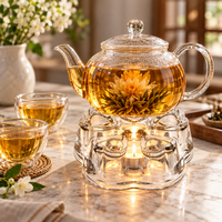 Base Calentadora de Vidrio Borosilicato para Tetera Infusora