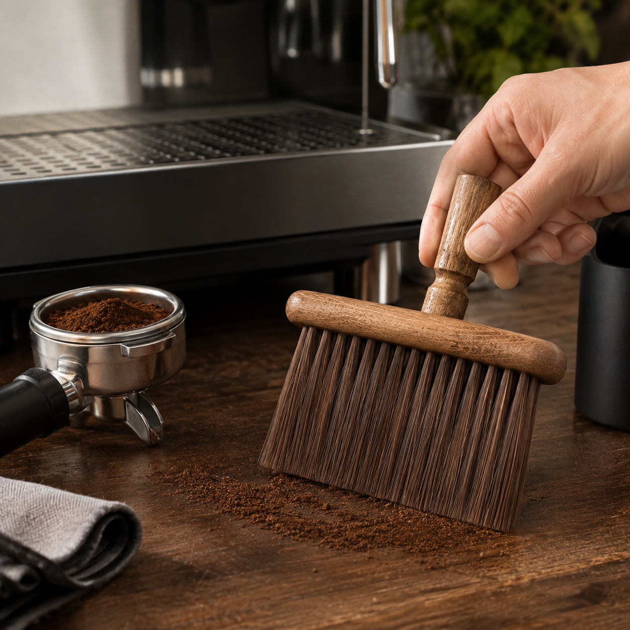 Cepillo de Limpieza para Molino de Cafe Barista