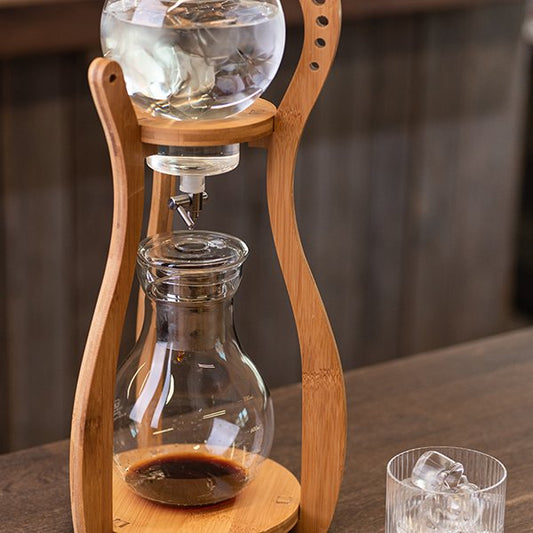 Cafetera Cafe Frio Torre Cold Brew 500ml Maderna y Vidrio Resistente