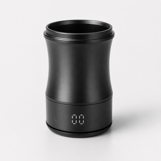 Gramera Digital Recargable con Vaso Dosificador para Café Espresso y Filtrados 58 mm
