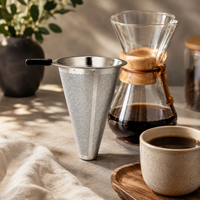Filtro Acero Inoxidable para Chemex 3 Tazas Reutilizable