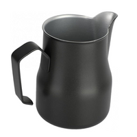 Jarra Negra de Barismo 450 ml para Espumar Leche