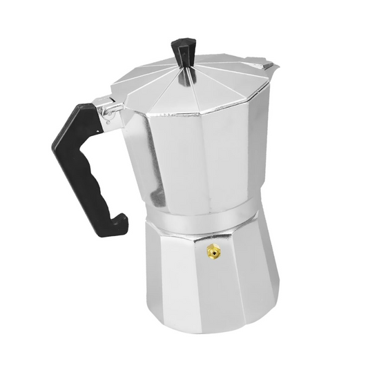 Cafetera Moka Italiana 6 Tazas de Aluminio – 300 ml
