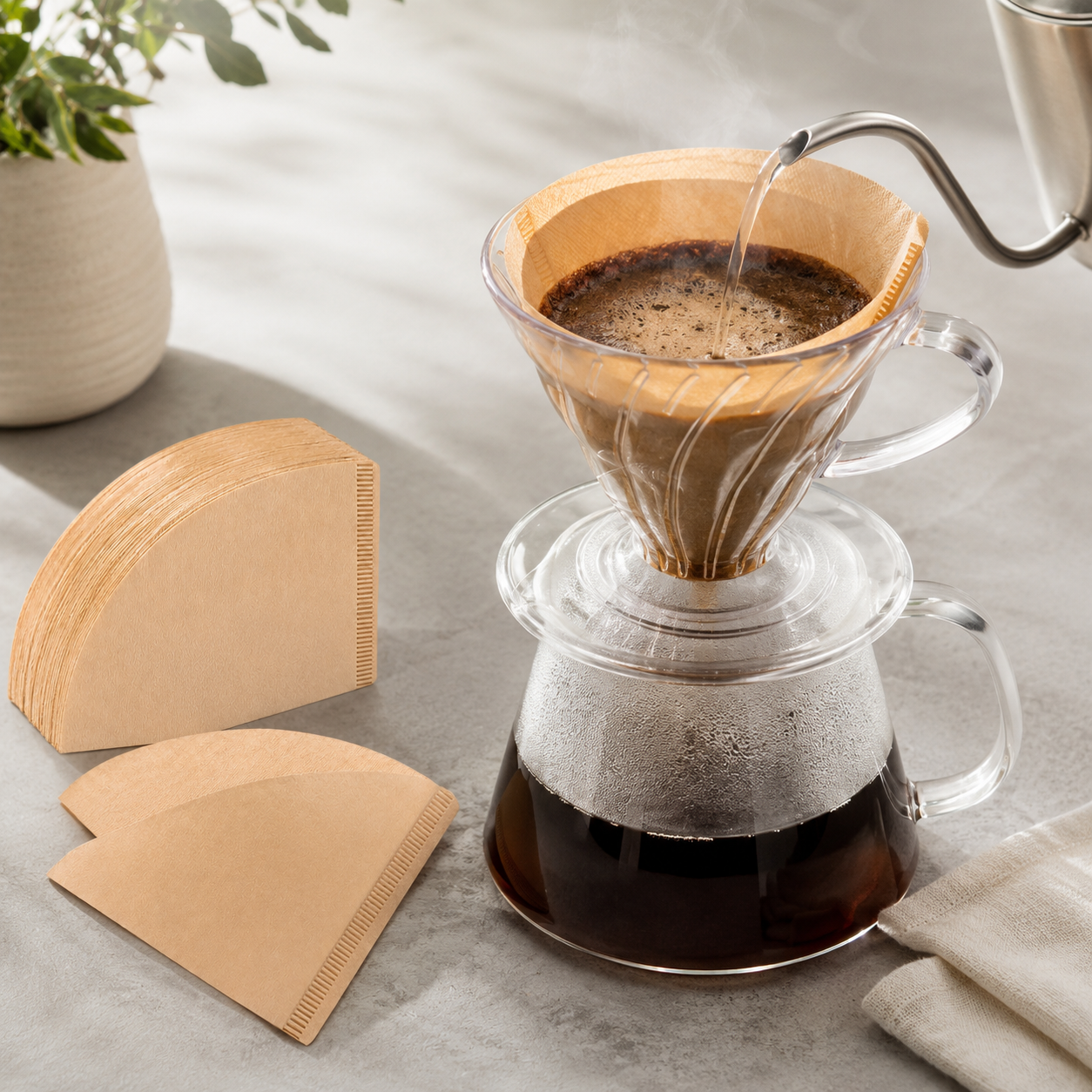 Filtros de Papel Natural para Dripper V60 02 Gater x40 Unidades