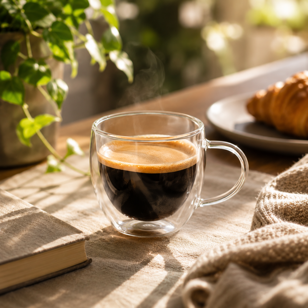 Pocillo Vaso Doble Pared 150ml para Cafe y Cappuccino
