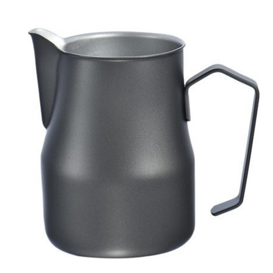 Jarra Negra de Barismo 450 ml para Espumar Leche