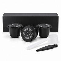 Capsulas Maquina Nespresso Reutilizables x3 | Cafe Maquina Espresso