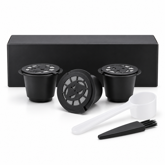 Capsulas Maquina Nespresso Reutilizables x3 | Cafe Maquina Espresso