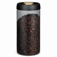 Recipiente Conservador de Cafe en Vidrio 1800 ml Hasta 600 g