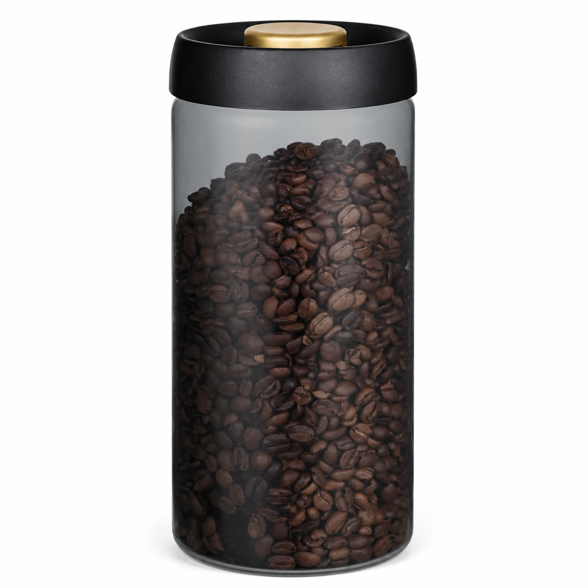 Recipiente Conservador de Cafe en Vidrio 1800 ml Hasta 600 g