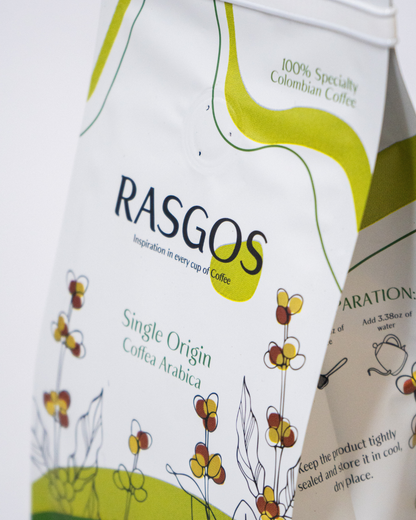 Kit Prensa Oro Rosa | Prensa Oro Rosa 350ml + Molino Acero Inoxidable 50gr + Café Insignia 250gr + Cuchara Medidora + Chocolatina de Cacao