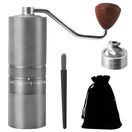 Molino Manual para Café con Ajuste Externo de Hasta 60 Niveles 30g