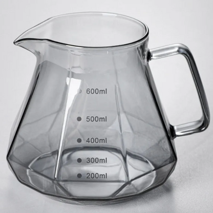 Jarra Server de Barismo Pro Diamante Humo 600ml para Métodos Filtrados