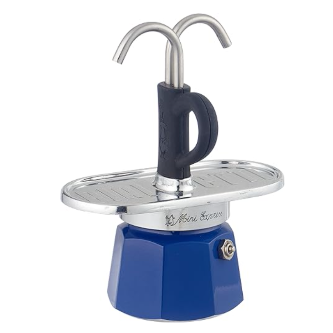 Cafetera Bialetti Mini Espress Kandinsky Azul 2 Tazas
