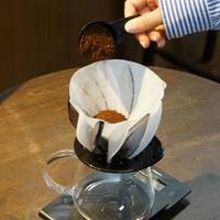 Cafetera de Goteo Suiren Genérica color Negro y Transparente