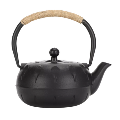 Tetera En Hierro Fundido Negro con Infusor Estilo Japonés 400ml