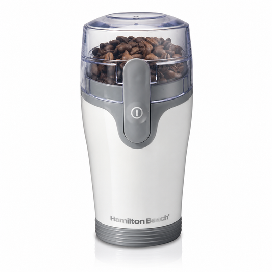 Molino Electrico Hamilton Beach Fresh Grind Blanco 80420 para Cafe y Especias