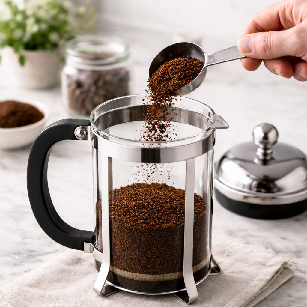 Cafetera Prensa Francesa Acero Inoxidable 350ml