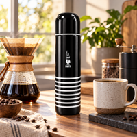 Termo Bala Bialetti 0.5 Lt Negro