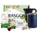 Kit Super Cafetera Italiana | Moka 150ml + Café Insignia 250g +Molino Electrico + Chocolatina + Cuchara + Mensaje Personalizado