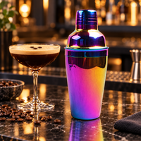 Coctelera Shaker Tornasol de Acero Inoxidable 750 ml