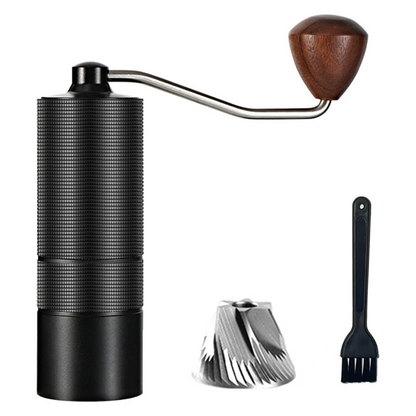 Molino Negro Pro con Muelas en Acero Inoxidable 35gr Marco Antideslizante