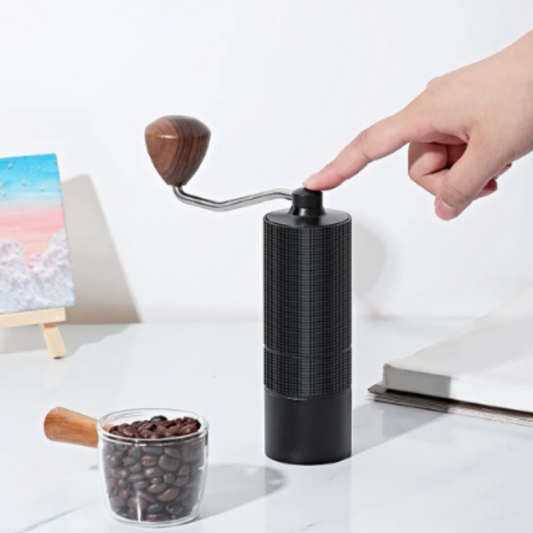 Molino Negro Pro con Muelas en Acero Inoxidable 35gr Marco Antideslizante