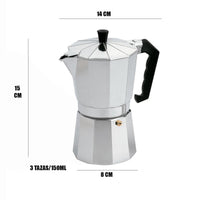 Cafetera Moka Italiana Colores 3 Tazas (150ml)
