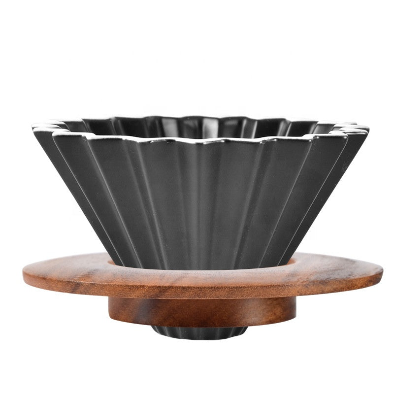 Kit Cafe Origami V60 Calentador Cuello Cisne Server