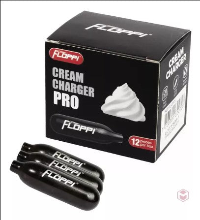Chantillera Dispensador Sifón  1 Lt  Incluye Cápsulas Cargadores para Crema Chantilly en Acero Inoxidable
