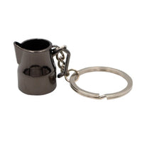 Llavero Accesorio Método Vaso Rosa Metálico