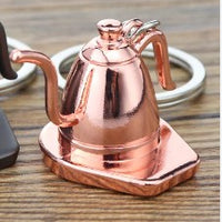 Llavero Accesorio Método Vaso Rosa Metálico