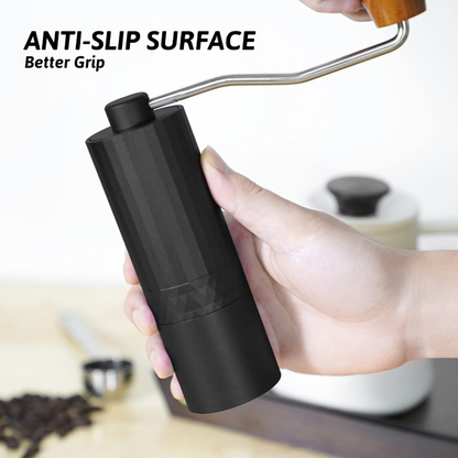 Molinillo Manual para Café de Presicion Ajustable Gris Brillante 35gr