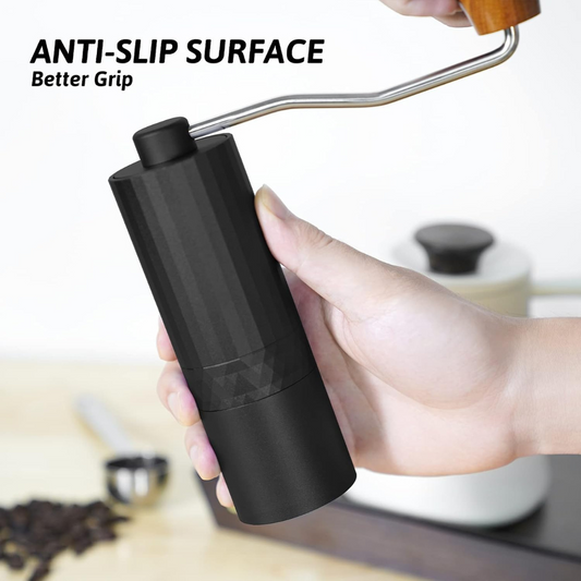 Molinillo Manual para Café de Presicion Ajustable Gris Brillante 35gr