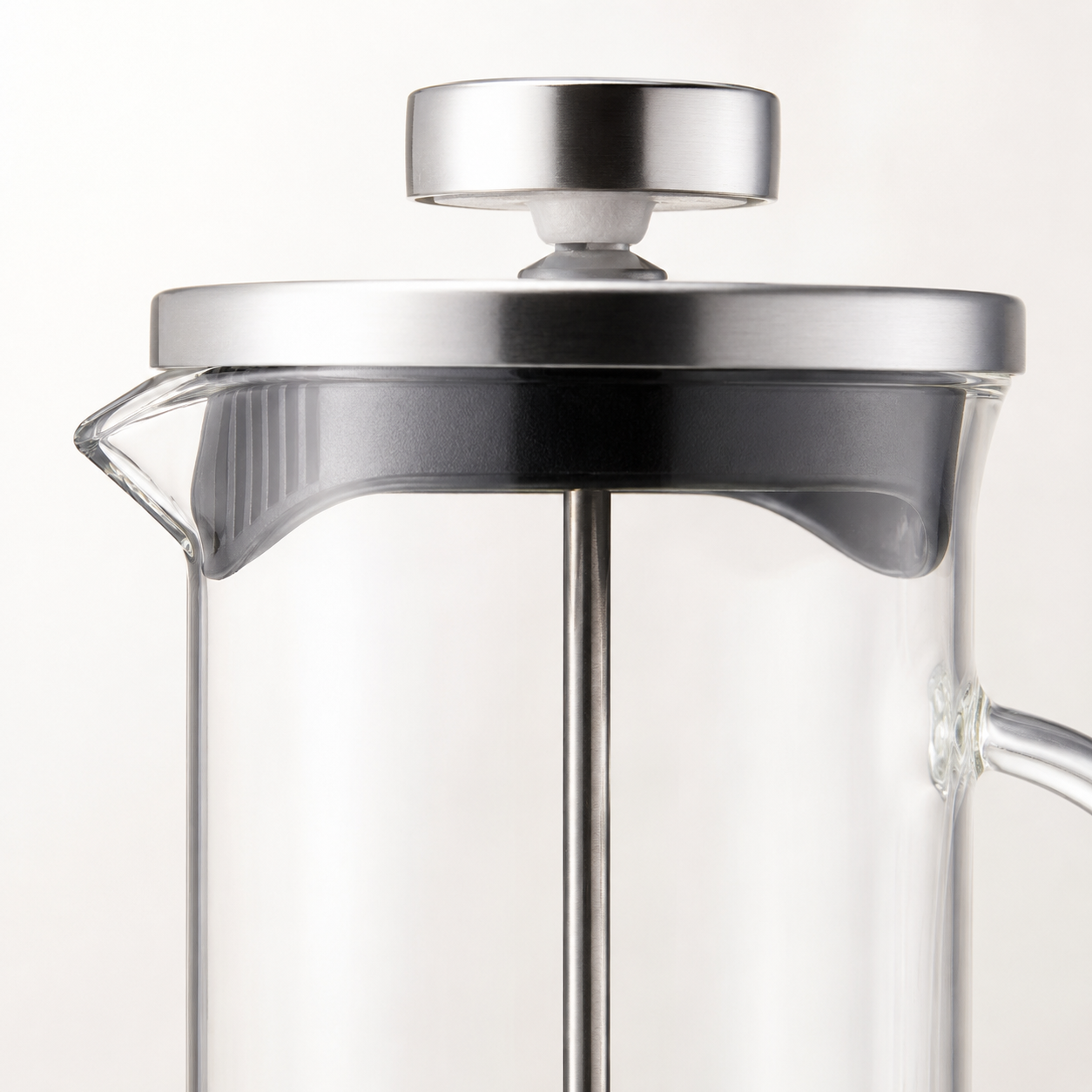 Metodo Cafetera Prensa Francesa de Vidrio Resistente Transparente 350ml