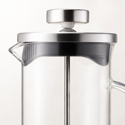 Metodo Cafetera Prensa Francesa de Vidrio Resistente Transparente 350ml