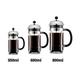 Cafetera Prensa Francesa Acero Inoxidable Plata Disponible en 350ml-600ml-800ml