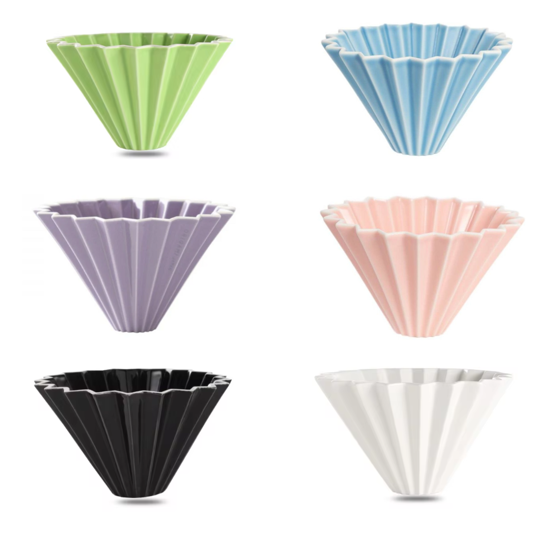 Dripper en Ceramica 02 V60 Origami 2-4 Tazas