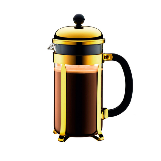 Cafetera de Embolo Prensa Francesa Dorada 350ml