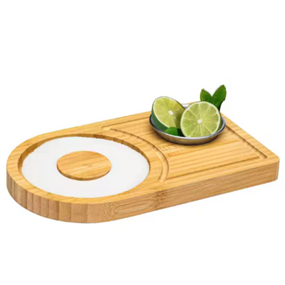 Bandeja para Michelar de Bambú un Puesto