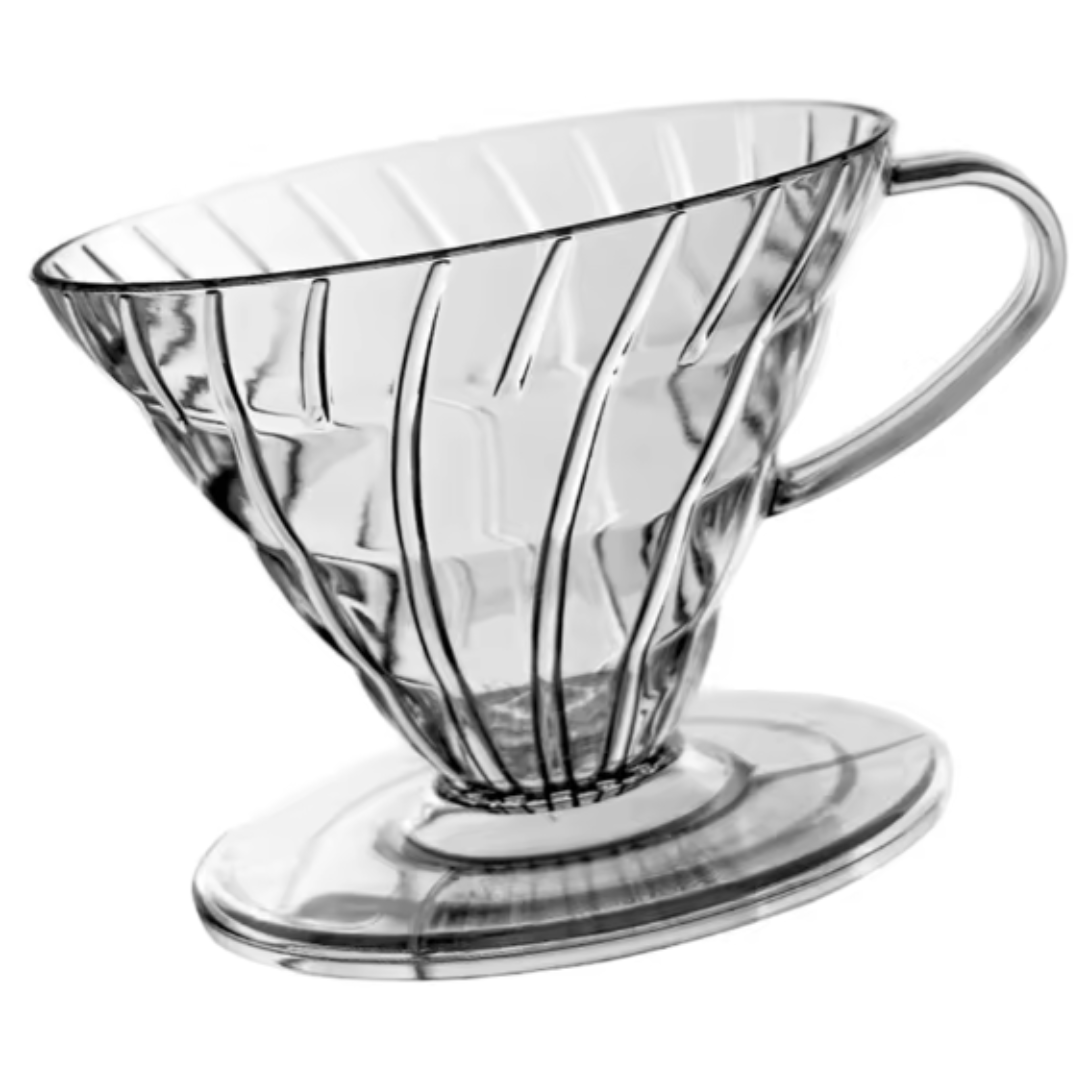 Kit V60 para Compartir | Cafetera V60-02 + 2 Vasos de Doble Fondo 80 ml + Server 01 + Café Insignia + Caja Tipo Regalo