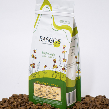 Combo Termo Vaso + Café Especial Insignia 250g + Cuchara Medidora 8g