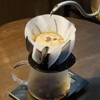 Cafetera de Goteo Suiren Genérica color Negro y Transparente