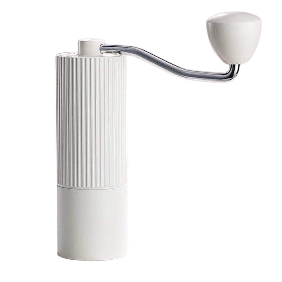 Molino para Café Profesional de Presicion en Acero Inoxidable Blanco